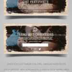 Tattoo Salon – Gift Certificate Template In Psd With Gift Certificate Template Photoshop