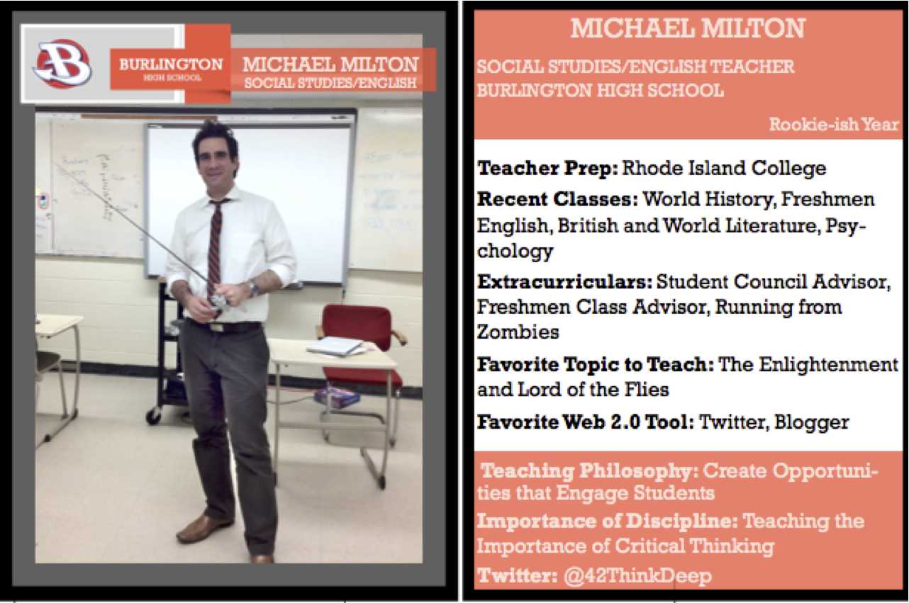 Teacher Trading Cards: Make Your Own! | Michael K. Milton Regarding Superhero Trading Card Template