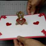 Teddy Bear Pop Up Card: Tutorial with Teddy Bear Pop Up Card Template Free