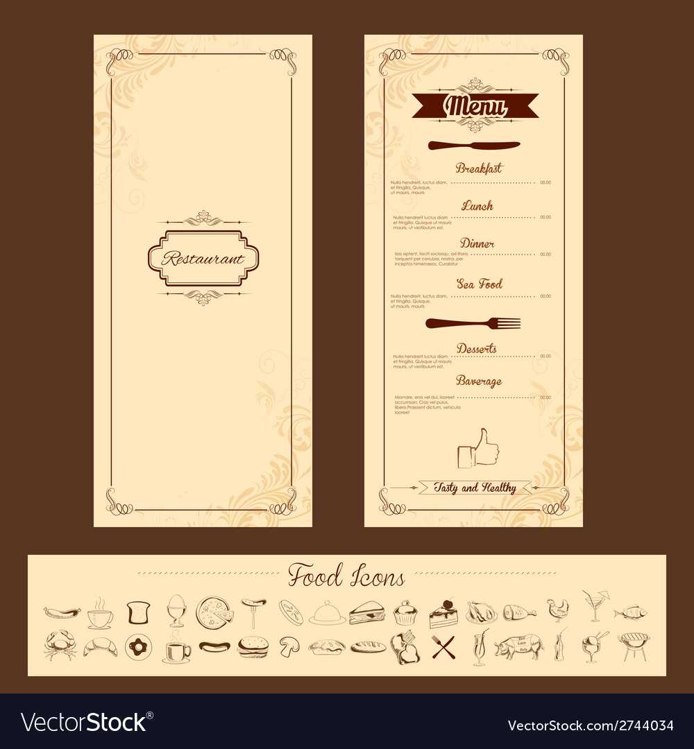 Template For Menu Card With Regard To Frequent Diner Card Template