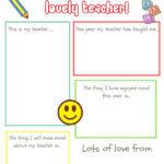 Thank You Card For Teacher Archives – Pertaining To Thank You Card For Teacher Template