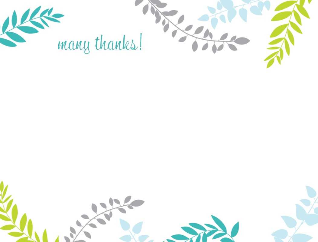 Thank You Template | E Commercewordpress In Thank You Card Template Word