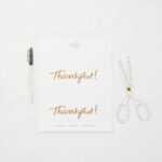 Thankful Table Card | Darcy Miller Designs Pertaining To Table Name Card Template