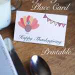Thanksgiving Place Card Printable – Cooking Up Cottage Inside Thanksgiving Place Card Templates