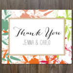 The Best Thank You Cards Template Designs Within Thank You Note Card Template