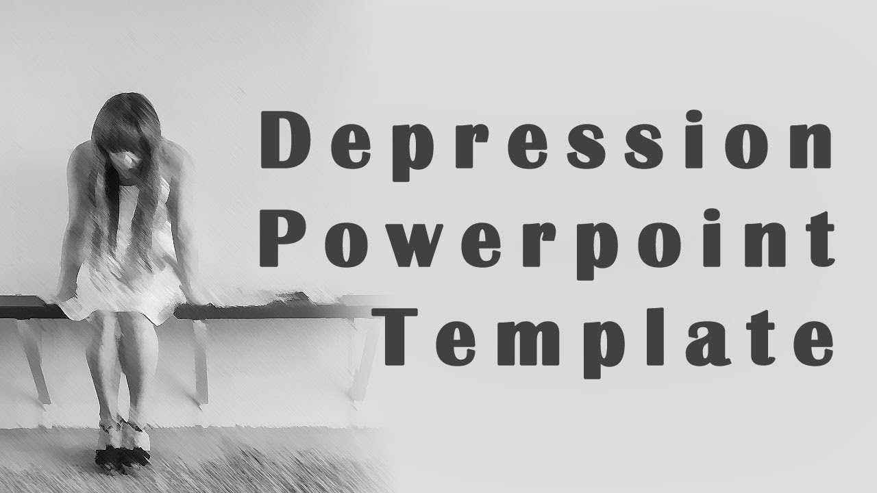 The Great Depression Powerpoint Template - Youtube In Depression Powerpoint Template