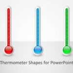 Thermometer Shapes For Powerpoint With Regard To Thermometer Powerpoint Template