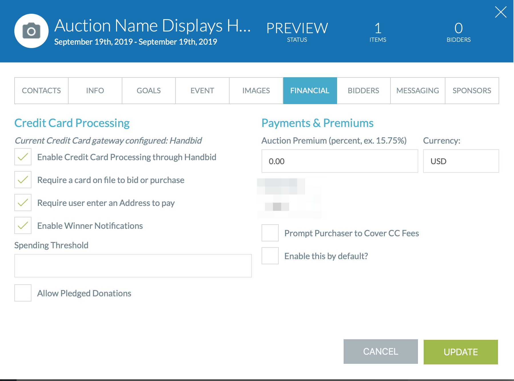 Things To Consider (Checklist) When You Set Up Your Auction Inside Auction Bid Cards Template