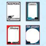 Trading Cards Clipart With Regard To Free Sports Card Template