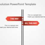 Traffic Sign This Way Arrows For Powerpoint – Slidemodel For Powerpoint Template Resolution