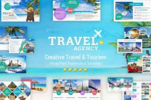 Travel And Tourism Powerpoint Presentation Template - Yekpix with Tourism Powerpoint Template