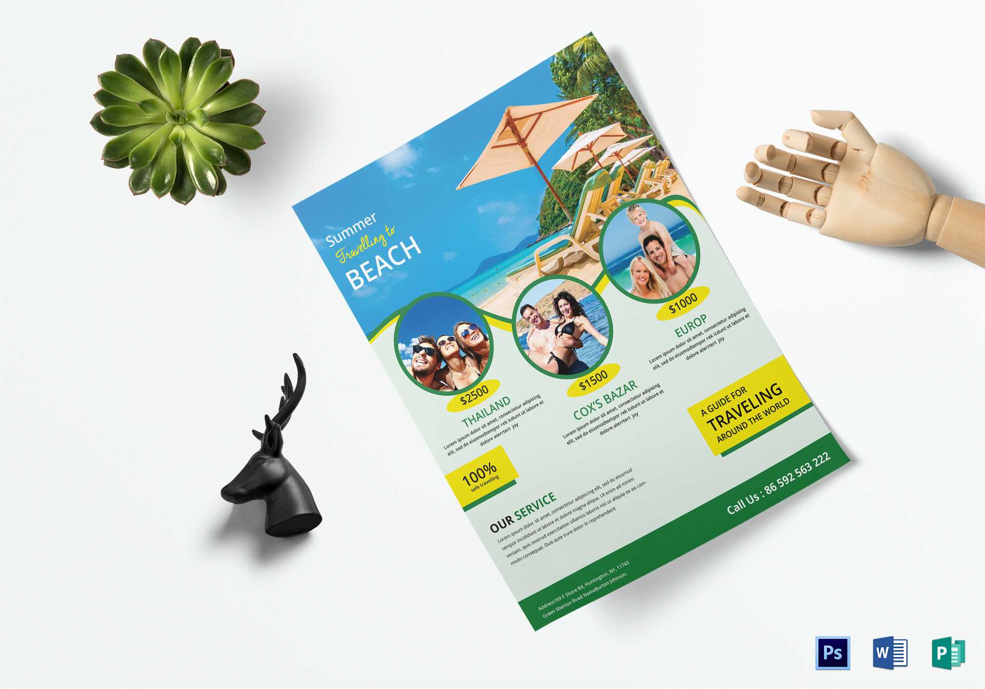 Travel Brochure Design – Tourism Company And Tourism For Travel Brochure Template Ks2