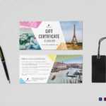 Travel Gift Certificate Template For Indesign Gift Certificate Template