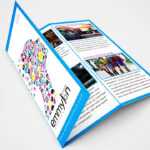 Tri Fold Brochure Design Layout | Adobe Illustrator (#speedart) For Tri Fold Brochure Ai Template