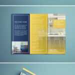 Tri Fold Brochure | Free Indesign Template Intended For Z Fold Brochure Template Indesign