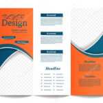 Tri Fold Brochure Template.corporate Business Background For Tri Fold Brochure Publisher Template