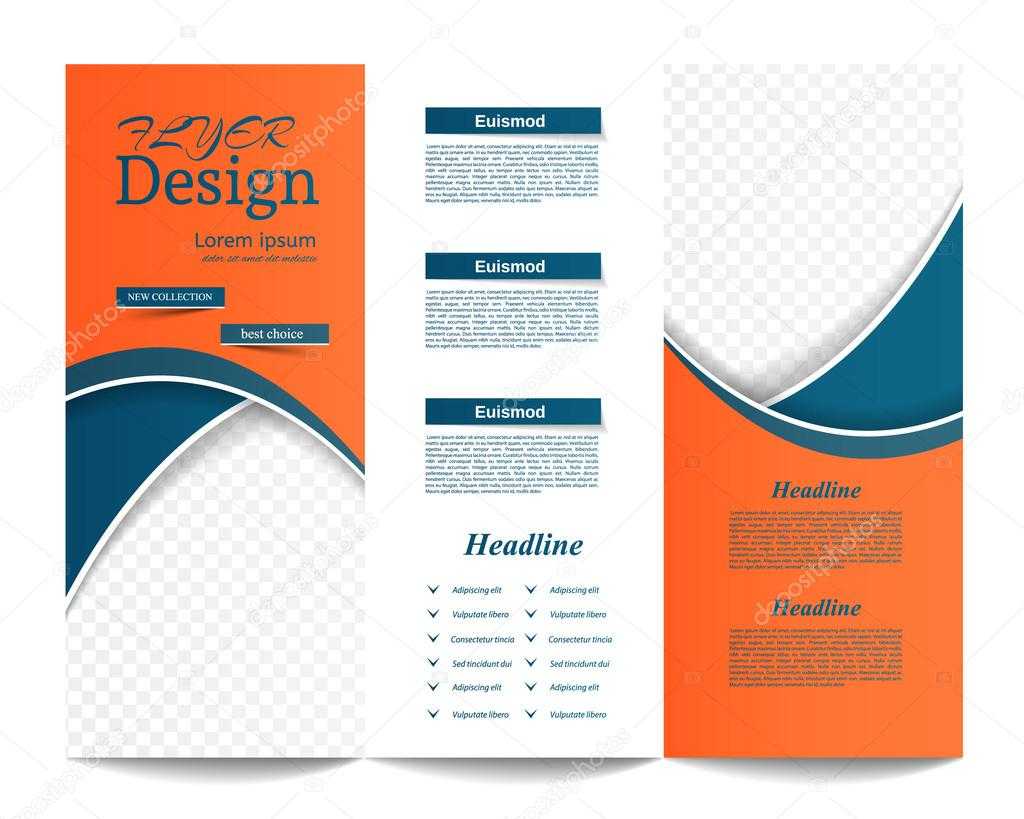 Tri Fold Brochure Template.corporate Business Background For Tri Fold Brochure Publisher Template