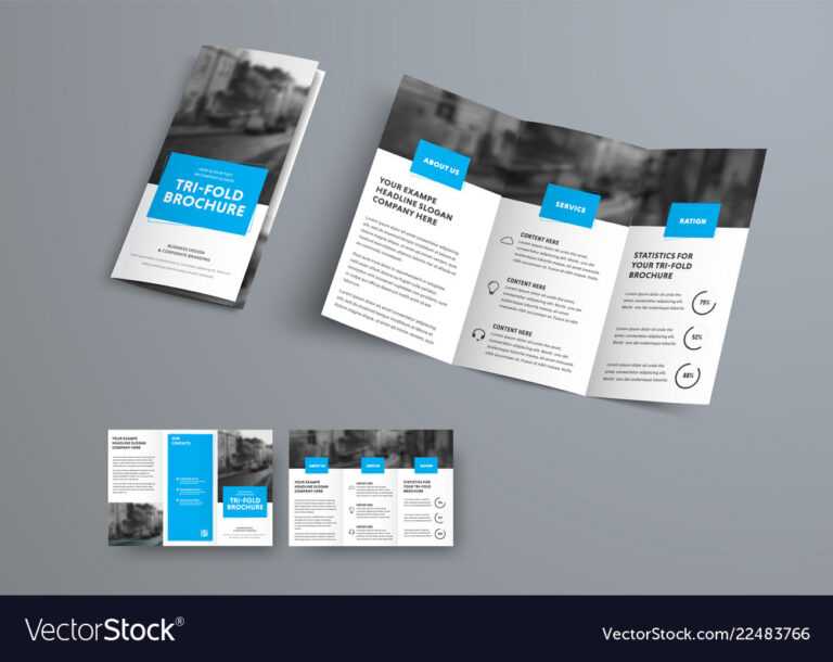 Three Panel Brochure Template