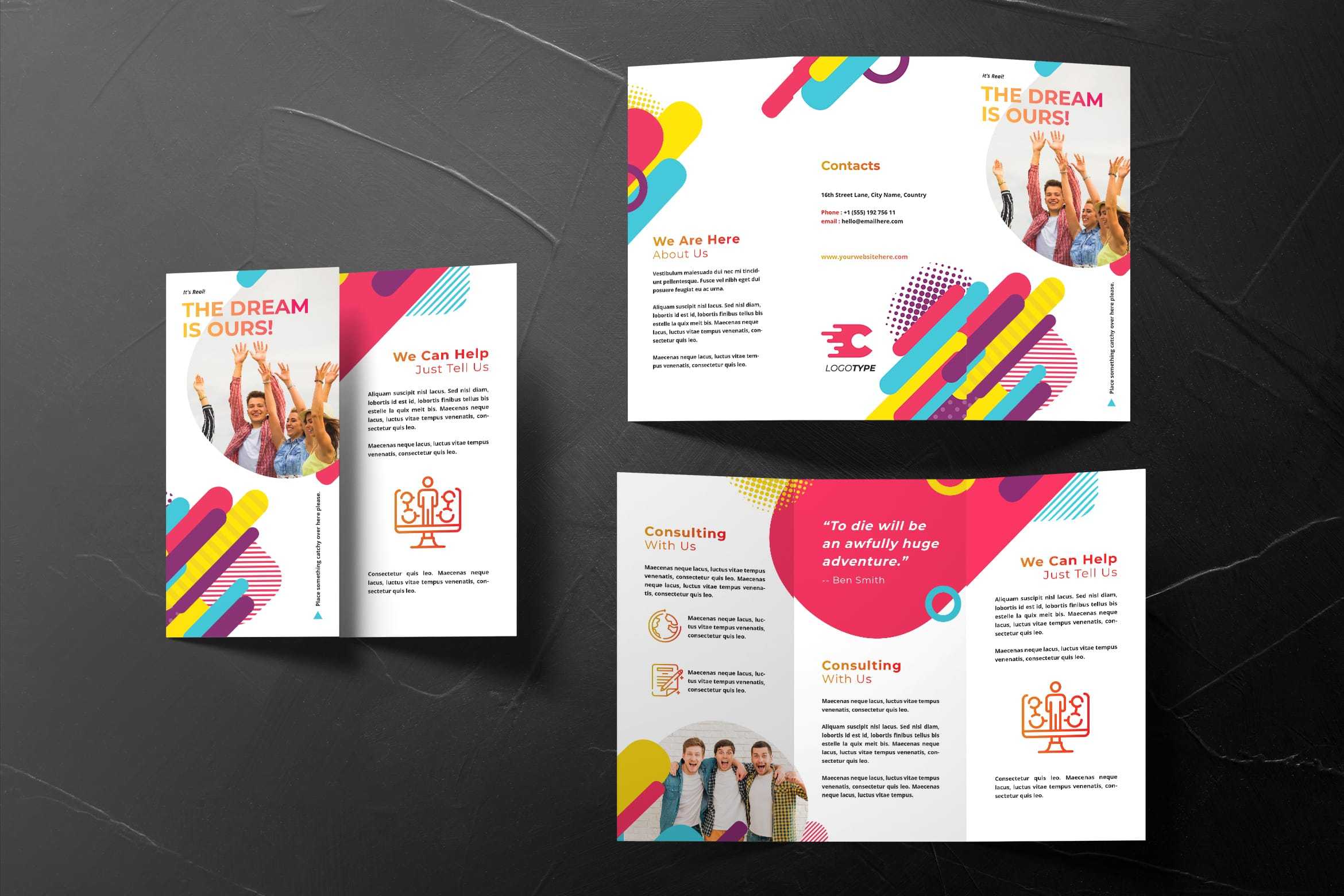 Trifold Brochure – Student Consultant In Student Brochure Template