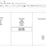 Tutorial: Making A Brochure Using Google Docs From A Regarding Google Docs Tri Fold Brochure Template