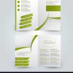 Two Page Fold Brochure Template Design Regarding 2 Fold Brochure Template Free