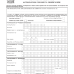Unabridged Birth Certificate Form - Fill Online, Printable pertaining to South African Birth Certificate Template