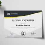Universal College Graduation Certificate Template Within Graduation Certificate Template Word