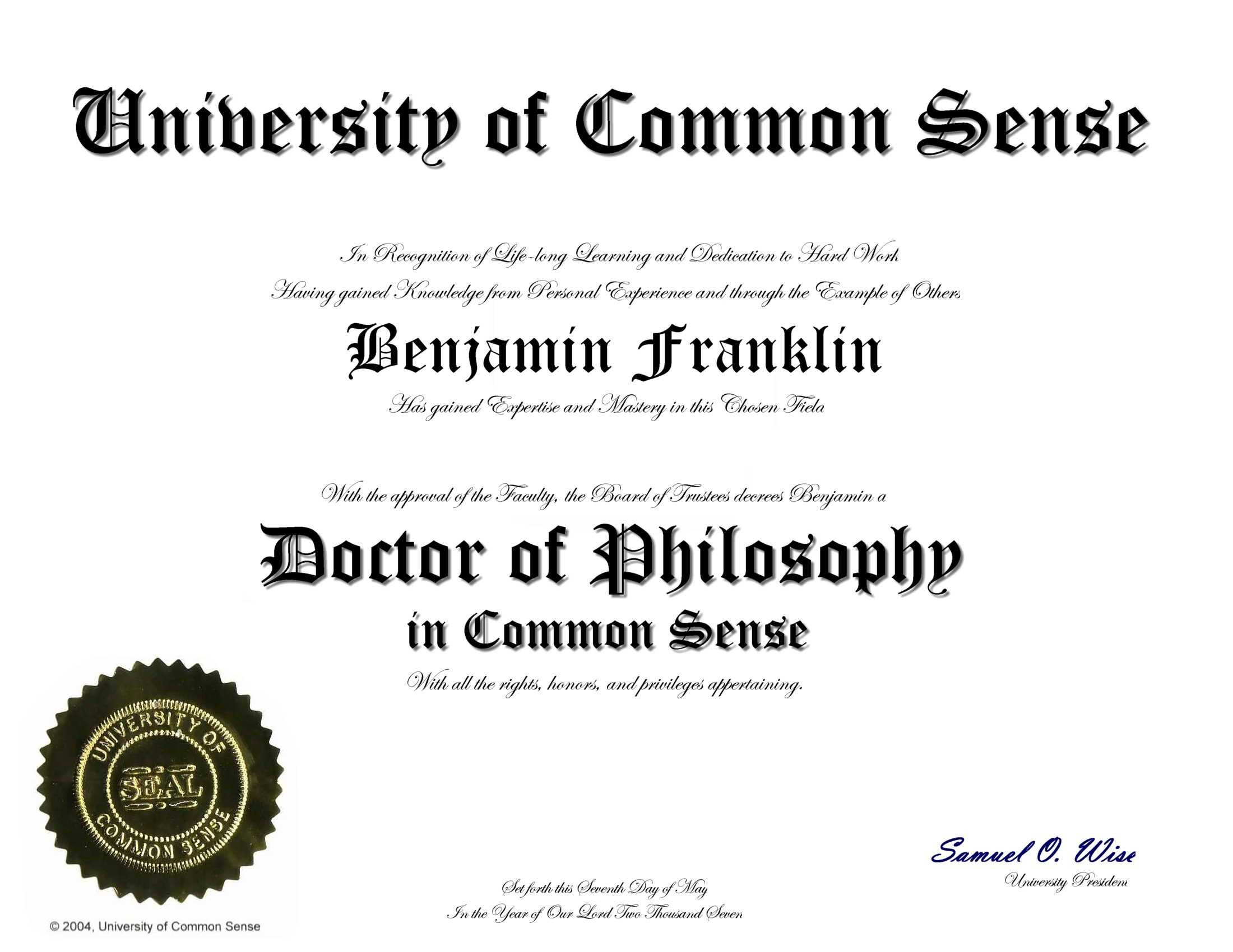 University Diplomas Templates Demire Agdiffusion Com Phd Throughout Doctorate Certificate Template