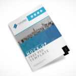 Us Letter Size Bi Fold Brochure Cover Psd Mockup – Psd Mockups Within 2 Fold Brochure Template Psd
