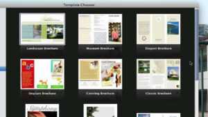 Use Pages On Macs To Create A Pamphlet (View Description) with regard to Mac Brochure Templates
