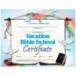 Vacation Bible School Set Of 30 Certificates Intended For Vbs Certificate Template