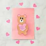 Valentine Bear Card – Hello Wonderful Intended For Teddy Bear Pop Up Card Template Free