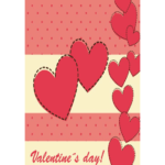 Valentine's Day Card Template – 5 Free Templates In Pdf With Regard To Valentine Card Template Word
