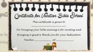 Vbs Certificate Template - Youtube with regard to Free Vbs Certificate Templates