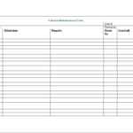 Vehicle Maintenance Log Templates – Templates Bash In Gift Certificate Log Template