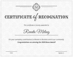 Vintage Certificate Of Recognition Template regarding Template For Certificate Of Award