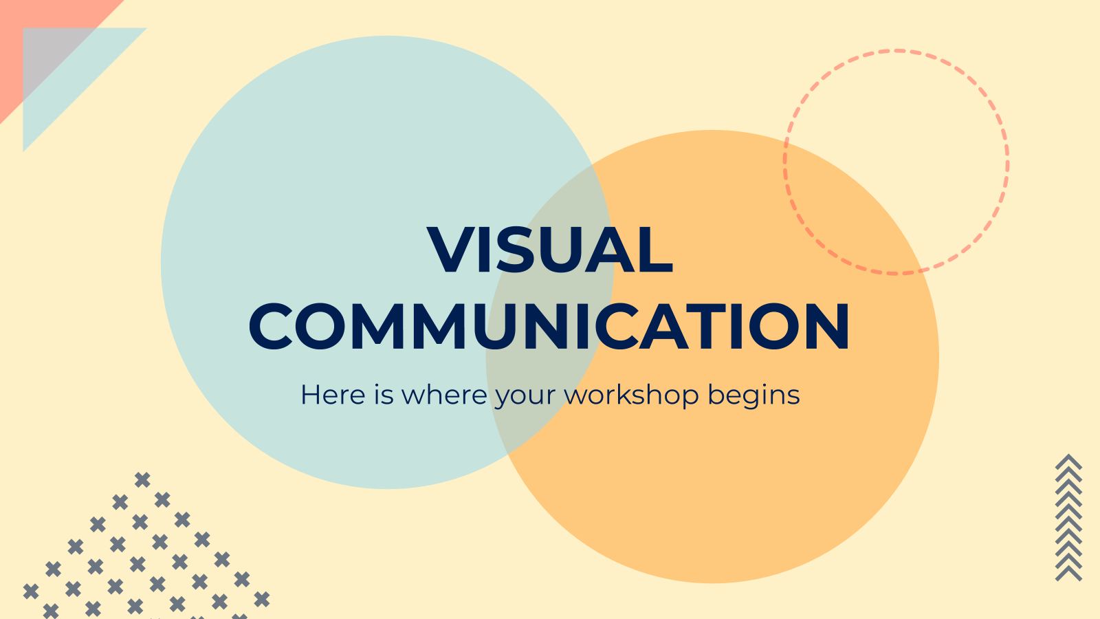 visual communication presentation format