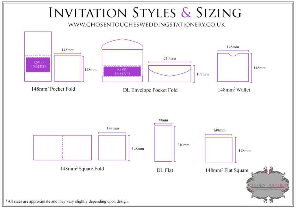 Wedding Invitation Size With Wedding Card Size Template - Best Business