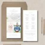Wedding Newspaper Template – Word Search – Eucalyptus Pertaining To Free Rack Card Template Word