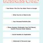 What To Put On A Personal Business Card (+ A Template Inside Google Search Business Card Template