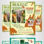 Wildlife Stationery And Design Templates From Graphicriver Inside Zoo Brochure Template