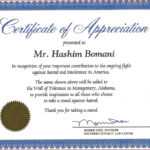Work Anniversary Certificate Templates – Oflu.bntl In Farewell Certificate Template
