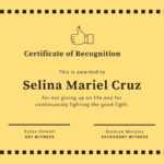 Yellow Thumbs Up Funny Certificate – Templatescanva Intended For Funny Certificate Templates