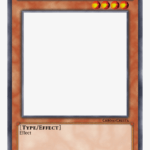 Yugioh Card Template – Yu Gi Oh Template Transparent Png In Yugioh Card Template
